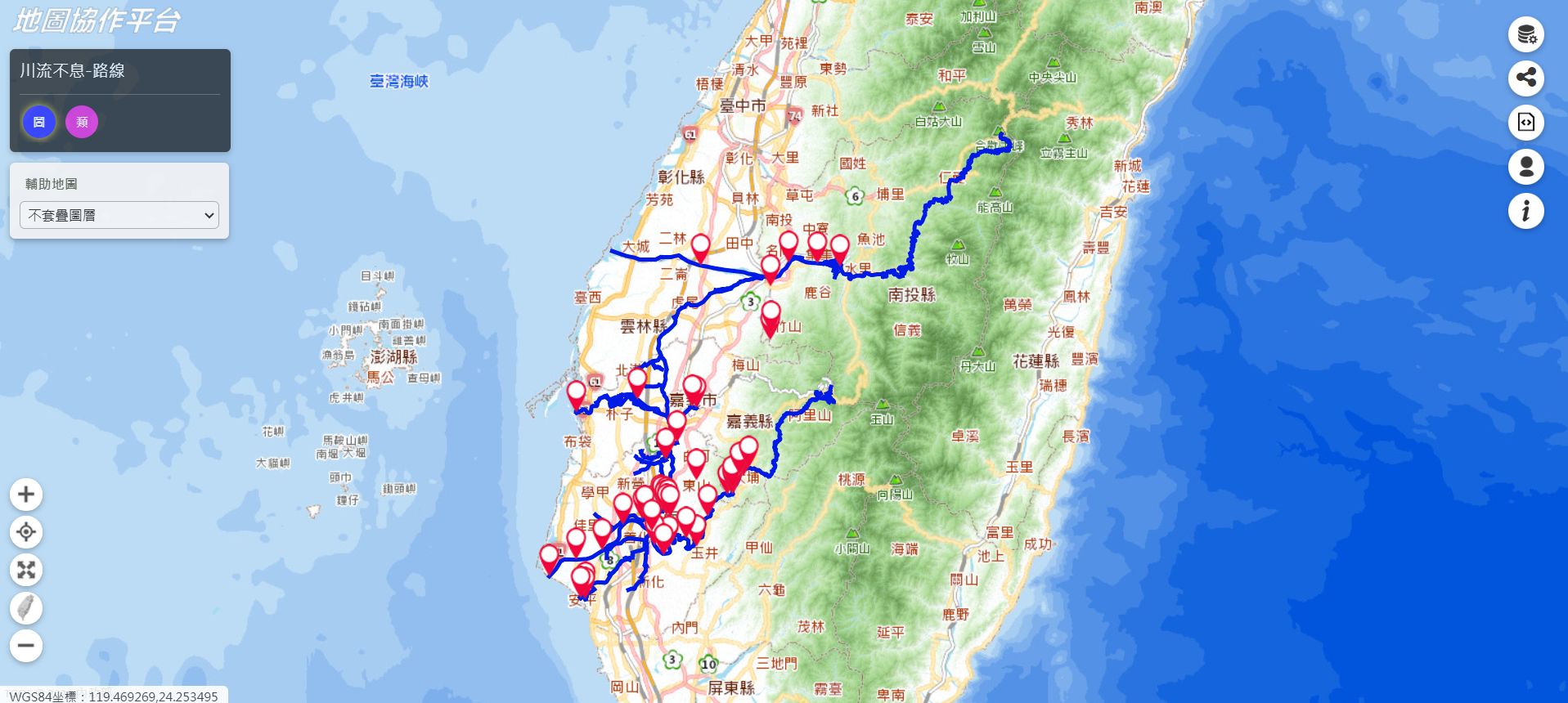 嘉南大圳流域圖 1